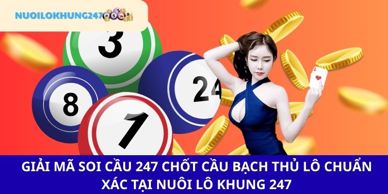 Tóm tắt thông tin chung về soi cầu 247 chốt cầu bạch thủ lô tại Nuôi Lô Khung 247