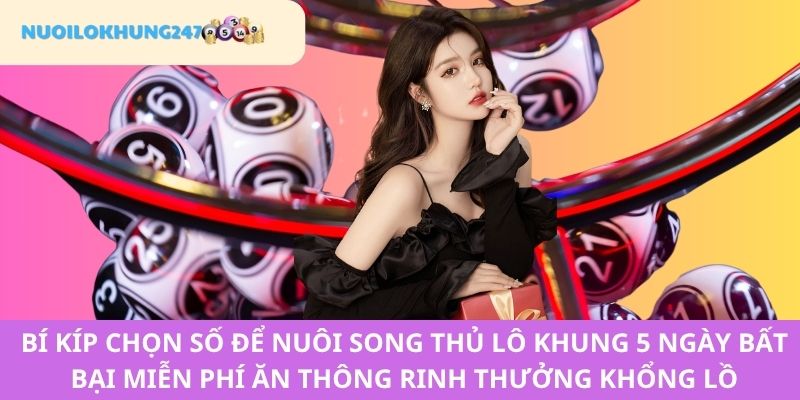 Danh sách các thủ thuật bắt số chuẩn để nuôi song thủ lô khung 5 ngày hiệu quả từ chuyên gia
